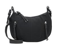 brand.value CAIA, Bolso Bandolera para Mujer, Negro, 25x9,5x21