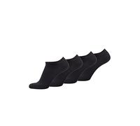 Tom Tailor - Calcetines cortos opacas unisex, pack de 4, talla 43-44, color Negro 610