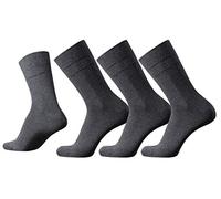 Tom Tailor - Calcetines opacas para hombre, pack de 3, talla 43-44, color Antracita 620