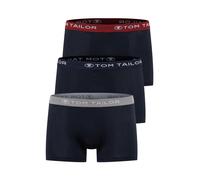 TOM TAILOR Calzoncillo boxer marino / gris / rojo vino / blanco XL marino / gris / rojo vino / blanco