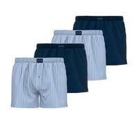 TOM TAILOR Calzoncillo boxer navy / azul oscuro / blanco L navy / azul oscuro / blanco