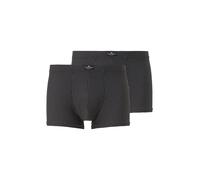 TOM TAILOR Calzoncillo boxer negro / blanco L negro / blanco