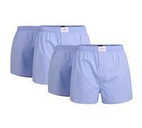Tom Tailor Calzoncillos Hombre, 4er Paquete - Web-Shorts, Algodón, Popelín, Kari