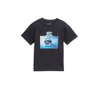 TOM TAILOR Camiseta azul / azul claro / negro 116-122 azul / azul claro / negro