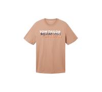 TOM TAILOR Camiseta beige / marrón / negro / blanco LxTallas normales EUR