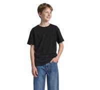 TOM TAILOR Camiseta de Gran tamaño para niños, 36423 - Heavy Black, 140