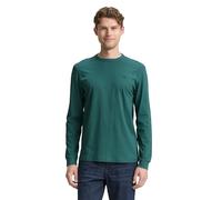 TOM TAILOR 1048902 Camiseta de Manga Larga, 14171-Jasper Green, XXL Hombres
