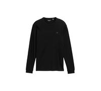 TOM TAILOR Camiseta de Manga Larga para Hombre, 29999 - Black, L