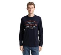 TOM TAILOR Camiseta de Manga Larga para Hombre, Sky Captain Blue 10668 - Juego de Mesa [Importado de Alemania], 3XL