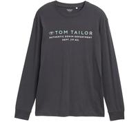 TOM TAILOR Camiseta de Manga Larga para Hombre, Tarmac 10899 - Juego de Mesa [Importado de Alemania], S