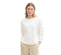 TOM TAILOR Camiseta de Mujer, 10315 Whisper White - Juego de Mesa [Importado de Alemania], XXXL