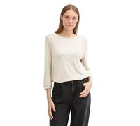 TOM Tailor Camiseta de Mujer, 25955 - Dusty Beige Melange, XXL