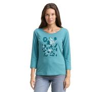 TOM TAILOR Camiseta de Mujer, 31666 - Tropical Teal, XL