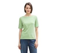 TOM TAILOR Camiseta de Mujer, 37116 - True Green, XL