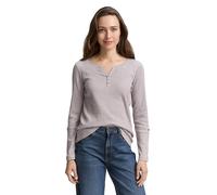 TOM TAILOR Camiseta de Mujer, 38854 - Off White Red Small Stripe, L
