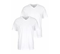 TOM TAILOR Camiseta gris claro / blanco M gris claro / blanco