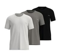 Tom Tailor Camiseta Hombre Pack 3 - Cuello Redondo Manga Corta Jersey Algodón
