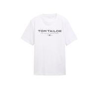 TOM TAILOR Camiseta marino / blanco XXXL marino / blanco