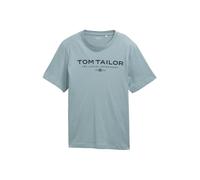 TOM TAILOR Camiseta marino / menta S marino / menta
