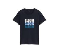 TOM TAILOR Camiseta navy / zafiro / azul claro / blanco XS navy / zafiro / azul claro / blanco