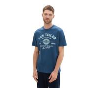 TOM TAILOR Camiseta para Hombre, 26779 - Nighttime Blue, L