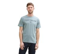 TOM TAILOR Camiseta para Hombre, 27475 - Gris Menta, XL