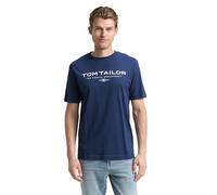 TOM TAILOR Camiseta para Hombre, 28061 - Ocean Blue, M
