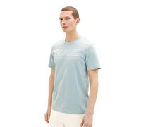 TOM Tailor Camiseta para Hombre, 28129 Light Ice Blue, XL