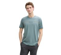 TOM TAILOR Camiseta para Hombre, 31090 - Trooper Green, XL