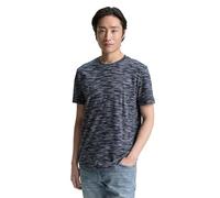 TOM TAILOR Camiseta para Hombre, 38091 - Navy Multicolor Inject, XS