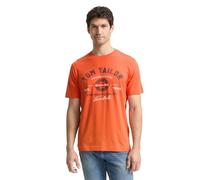 TOM TAILOR Camiseta para Hombre, 38891 - Pale Red, 3XL