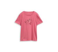 TOM TAILOR Camiseta rojo cereza / melón M rojo cereza / melón
