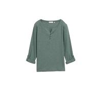 TOM TAILOR 1024036 Camiseta, 37444-off White Green Small Stripe, M Mujeres
