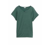 TOM TAILOR Camiseta verde oscuro | S