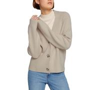 TOM TAILOR Denim Señoras Cardigan básico 1030000, 10336 - Light Cashew Beige, XS