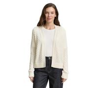 TOM TAILOR Cárdigan para Mujer, 10315 Whisper White - Juego de Mesa [Importado de Alemania], M