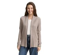 TOM TAILOR Cárdigan para Mujer, 38330 - Soft Taupe Melange, S