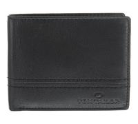 TOM TAILOR Bags Jerrie - Cartera de Piel para Hombre, Formato Horizontal, Negro, 12,5 x 2 x 10