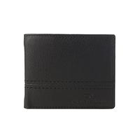 TOM TAILOR Cartera Jerrie para Hombre, pequeña, con diseño de Paisaje, pequeña, Negra