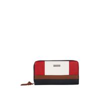 TOM TAILOR Monedero grande con cremallera Juna para mujer, color azul