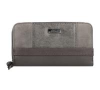 TOM TAILOR Cartera 'Juna' gris oscuro / plata XS-XL gris oscuro / plata