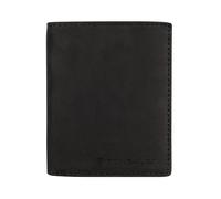 TOM TAILOR Cartera Ron para hombre, de gran formato, de piel RFID, tamaño mediano, color negro