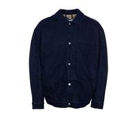 TOM TAILOR Cazadora Vaquera Forro de Peluche Hombre Relaxed Fit Stretch Invierno