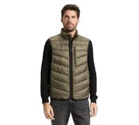 TOM TAILOR Chaleco para hombre, 34880 - Faded Leaf Green, L