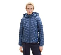 TOM TAILOR Chaqueta acolchada ligera con capucha para mujer, 26779 - Nighttime Blue, 3XL