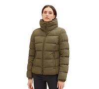 TOM TAILOR Chaqueta acolchada para mujer con cuello alto, 11848-jungle Soil Green, XXL