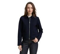 TOM TAILOR Chaqueta de Corte Regular para Mujer con Cremallera, Sky Captain Blue 10668 - Juego de Mesa [Importado de Alemania], XL