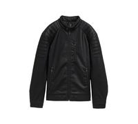 TOM TAILOR 1044100 Chaqueta de Piel sintética, 29999-Black, L Hombres