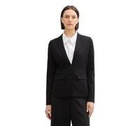 TOM TAILOR Chaqueta de Punto para Mujer con Porcentaje elástico, 14482 Deep Black, XL