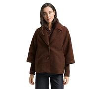 TOM TAILOR Chaqueta para mujer 1046602, 27506-Dark Pecan Brown, XXL, 27506 - Dark Pecan Brown, XXL